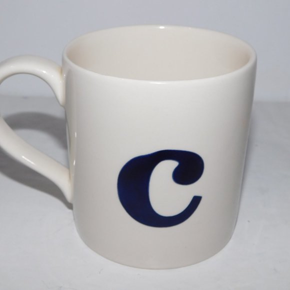 Marks Spencer M&S England Monogram Letter C Coffee Mug - Picture 3 of 7